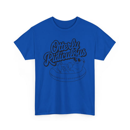 Otterly Ridiculous T-Shirt — Cute Otter Pool Graphic Tee