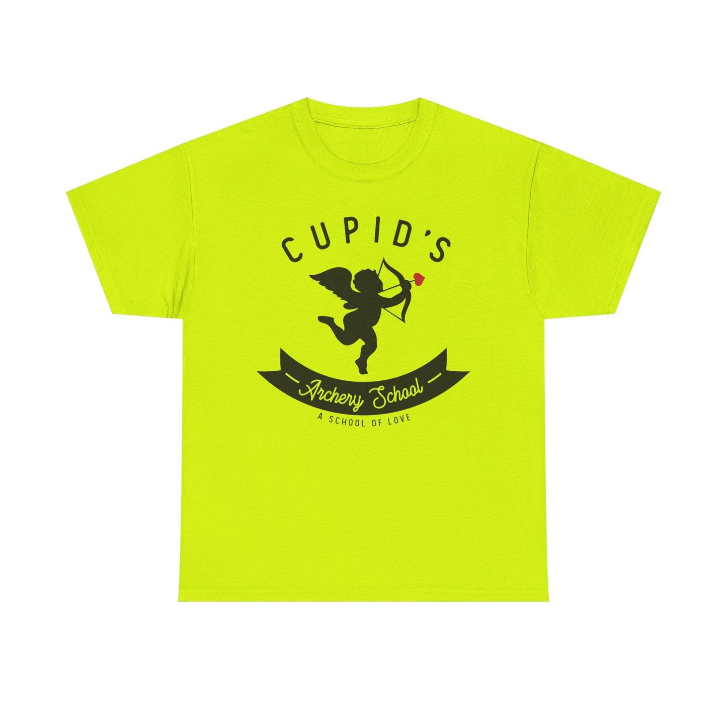 Cupid's Archery School T-Shirt — Funny Valentine Cupid Tee