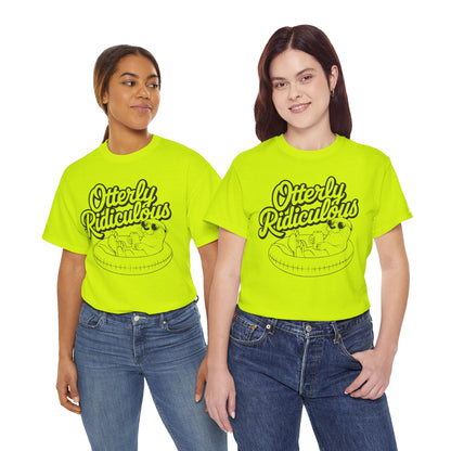 Otterly Ridiculous T-Shirt — Cute Otter Pool Graphic Tee