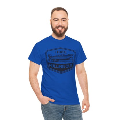 I Hate Pulling Out Vintage Airplane Tee - Funny Pilot Aviation T-Shirt