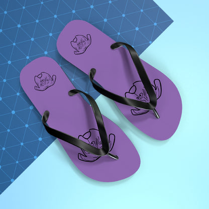 Walter Flip Flops- Purple