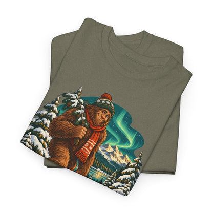 Bigfoot Snow Day Sasquatch T-Shirt