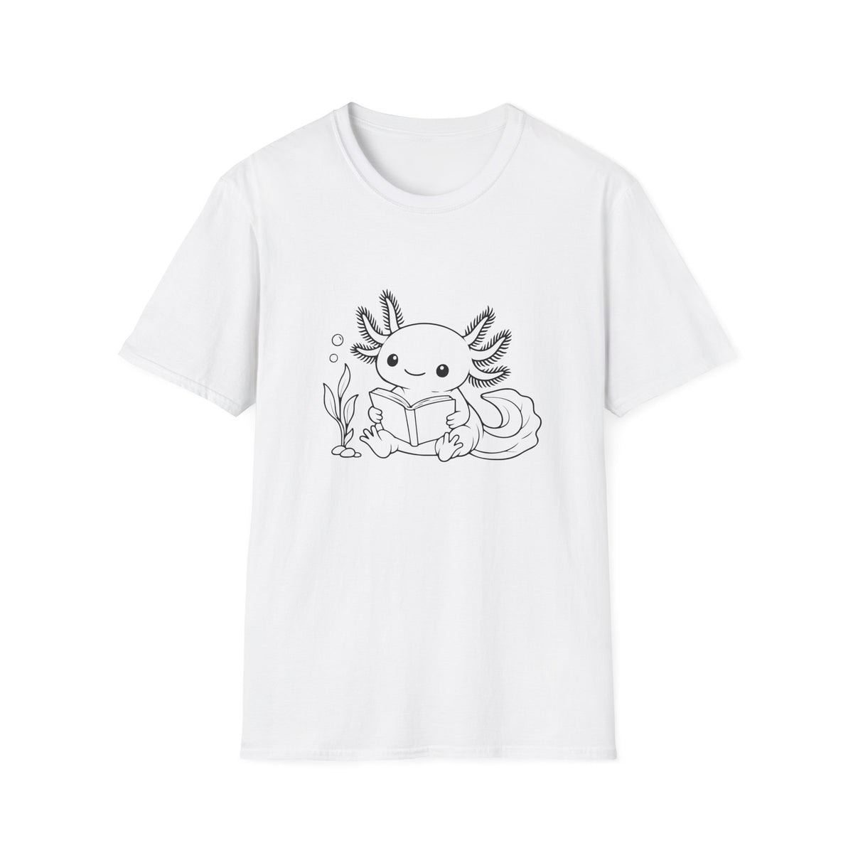 Axolotl Book Nook T-Shirt