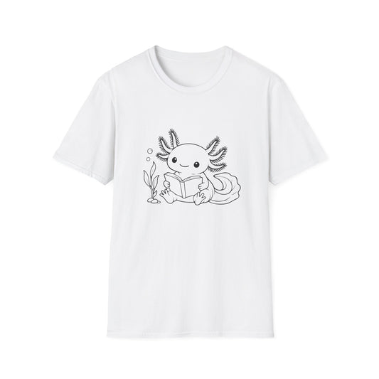 Axolotl Book Nook T-Shirt