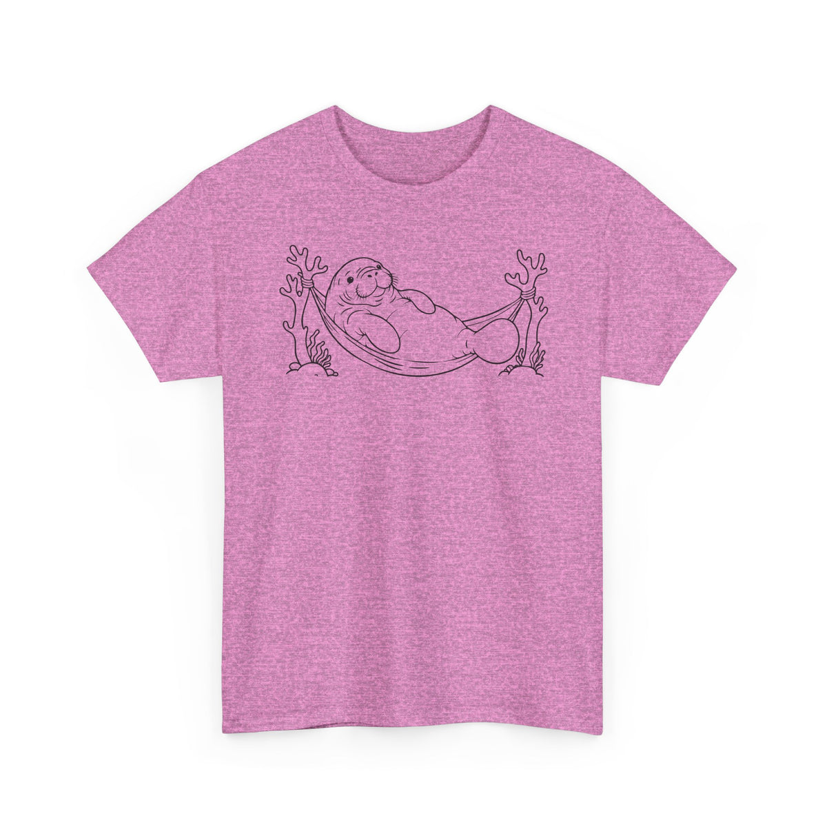 Chubby Mermaid Hammock Holiday Manatee T-Shirt