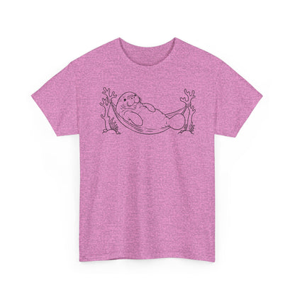 Chubby Mermaid Hammock Holiday Manatee T-Shirt