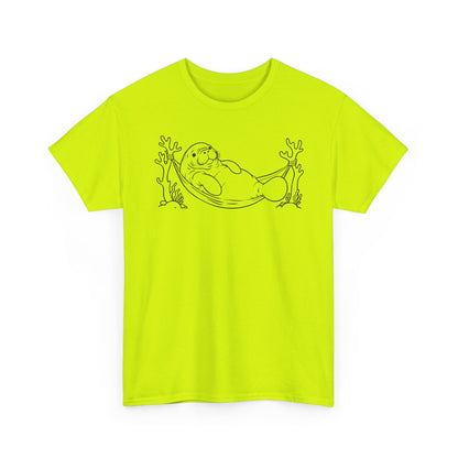 Chubby Mermaid Hammock Holiday Manatee T-Shirt