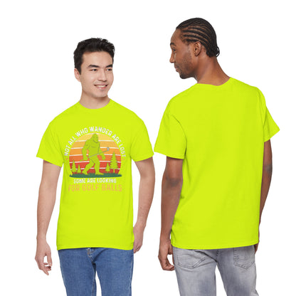 Golf Ball Hunting T‑Shirt — “Not All Who Wander Are Lost… Some Are Looking For Golf Balls”