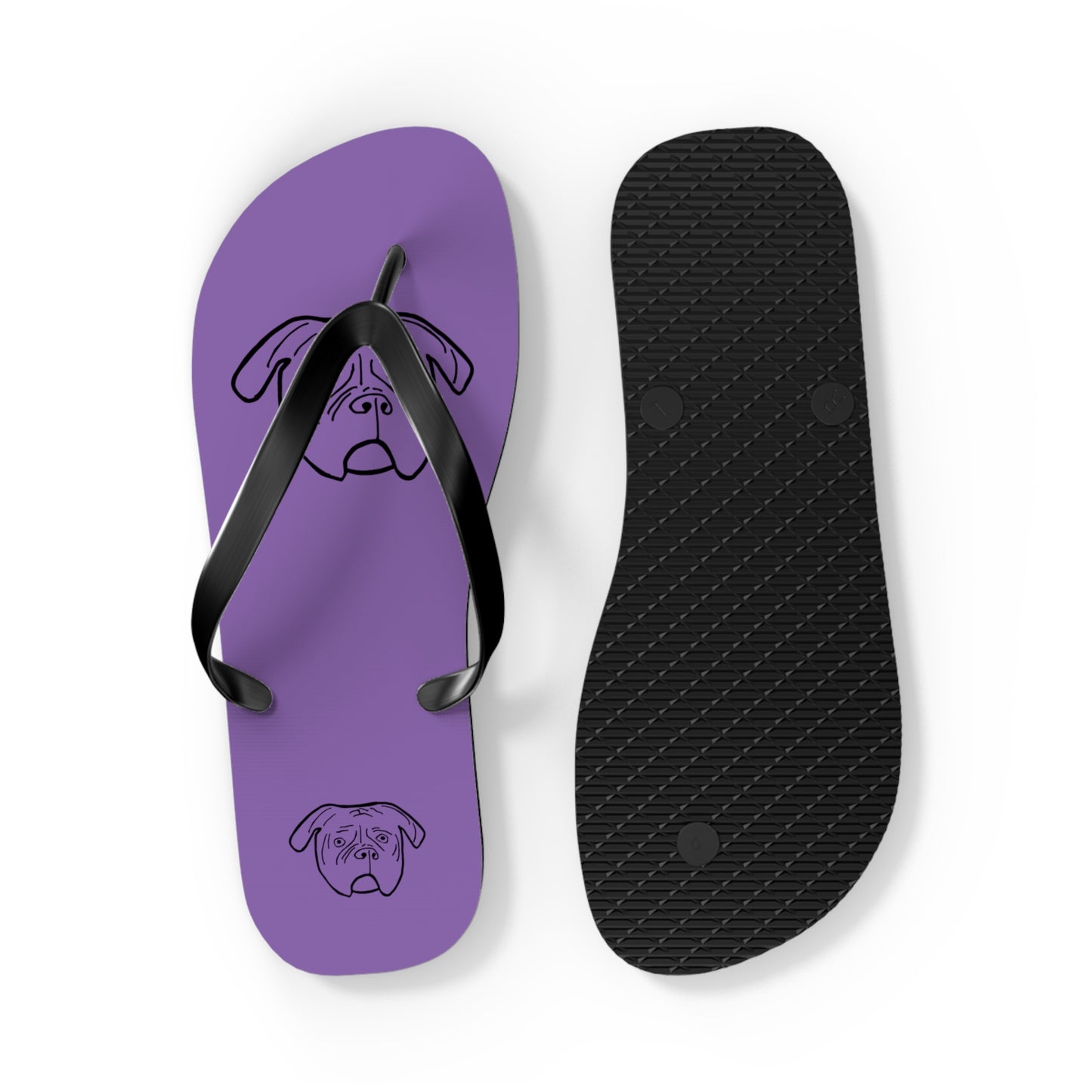 Walter Flip Flops- Purple