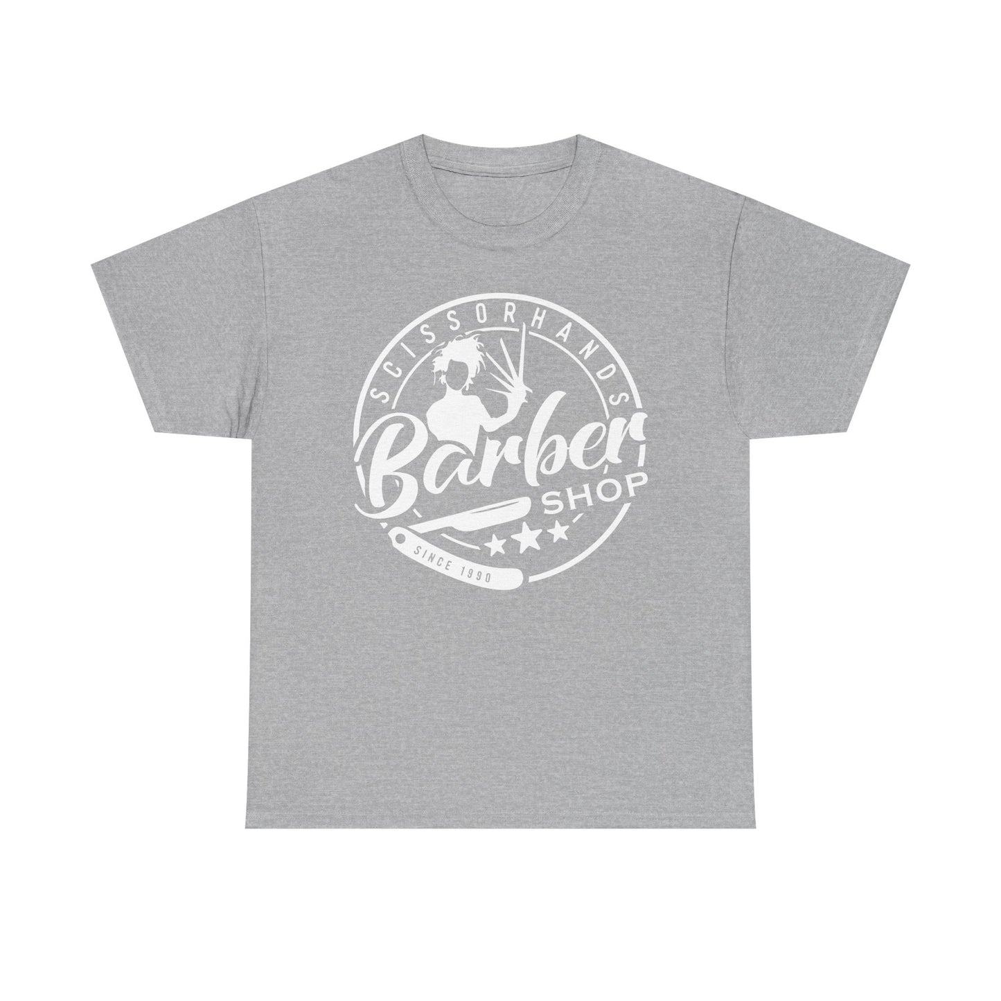 Barber Shop Vintage Logo Tee — Classic Barbershop Crewneck