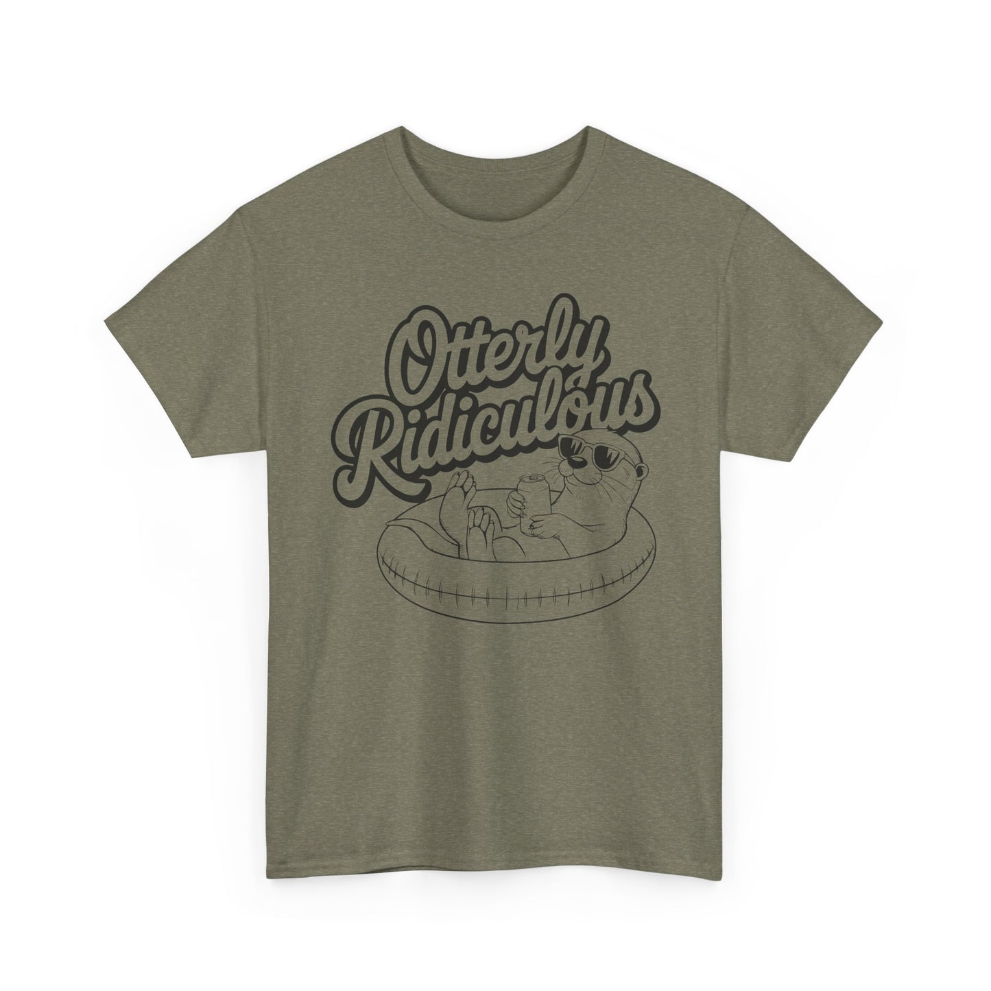 Otterly Ridiculous T-Shirt — Cute Otter Pool Graphic Tee