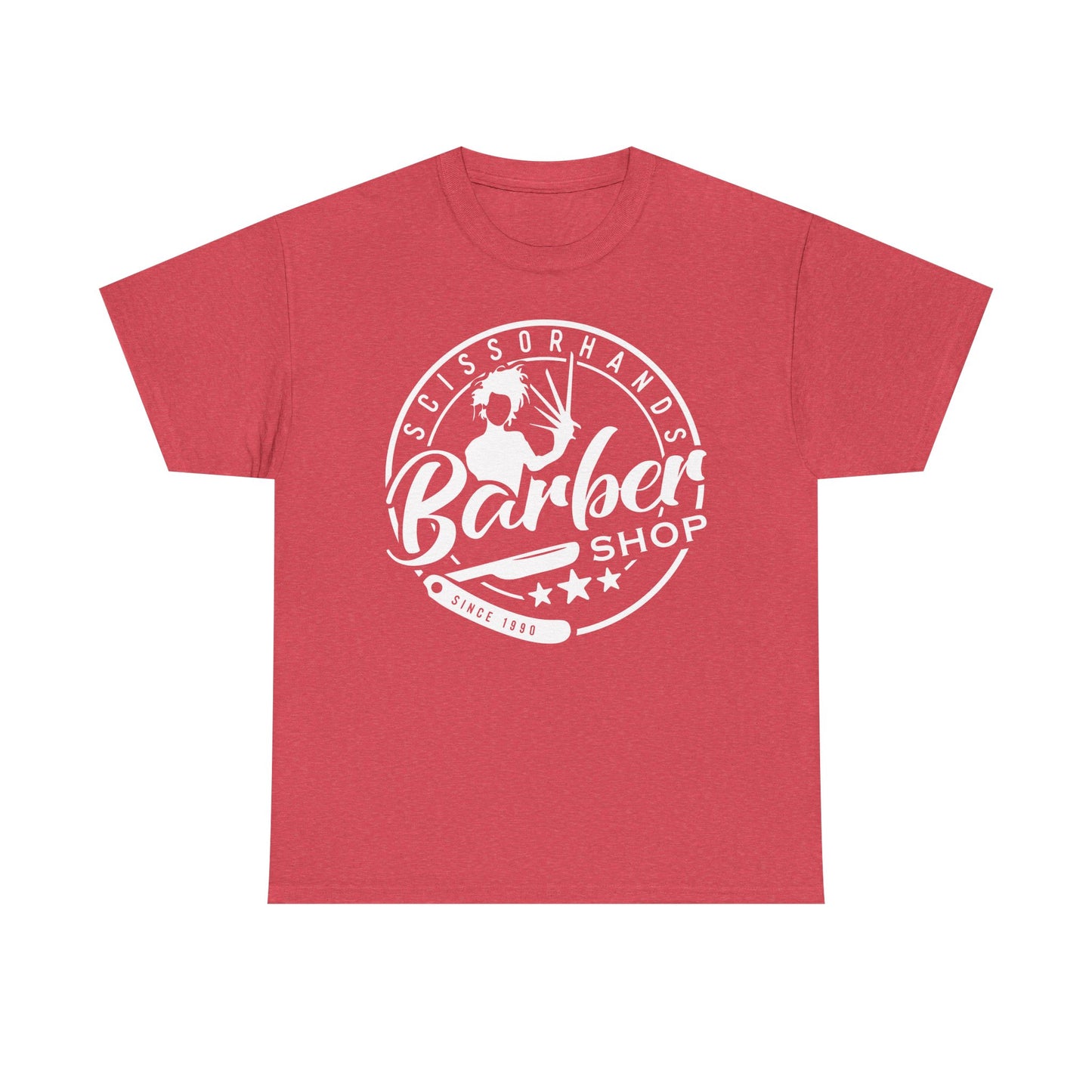 Barber Shop Vintage Logo Tee — Classic Barbershop Crewneck