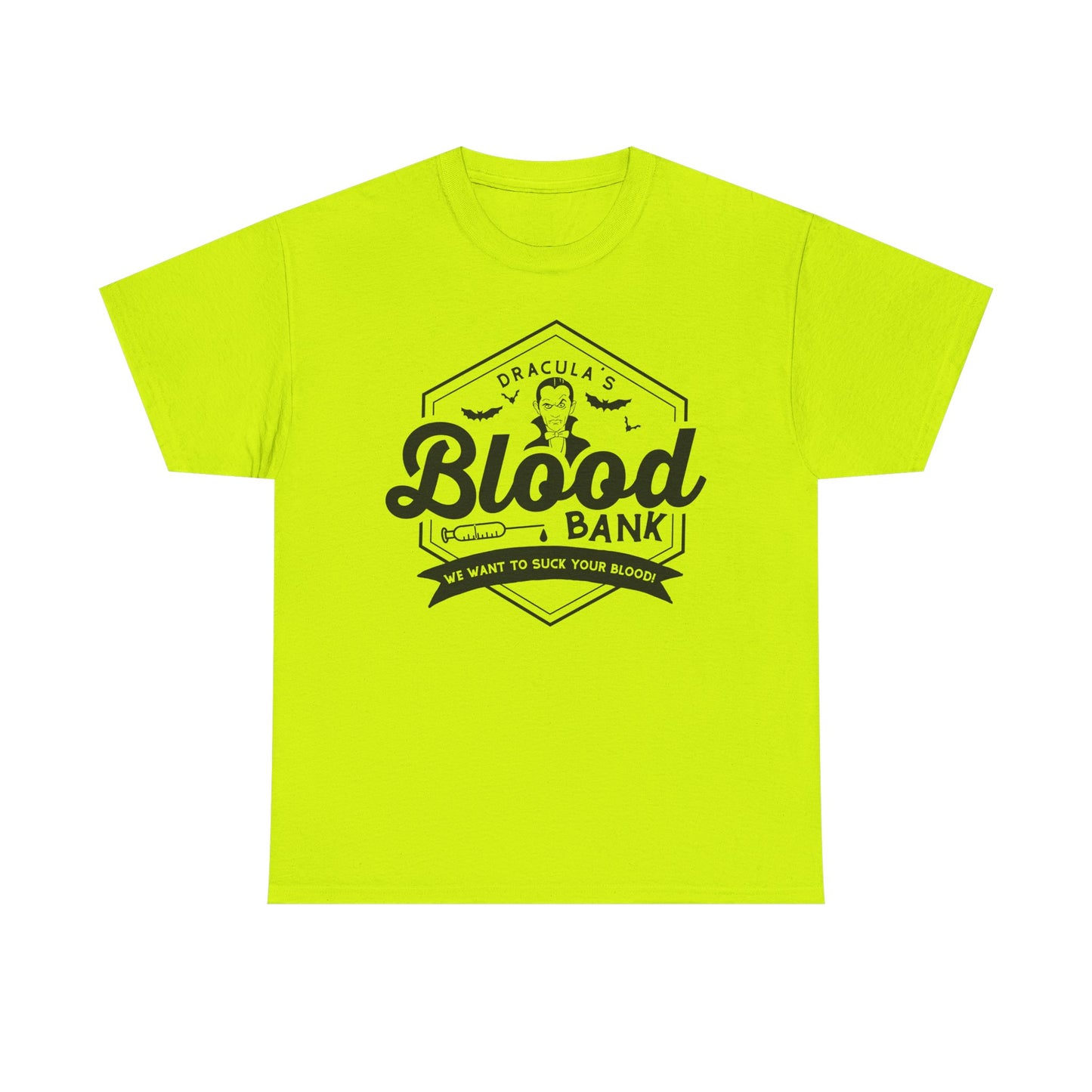 Blood Bank Tee — Dracula Vintage Vampire Graphic T-Shirt