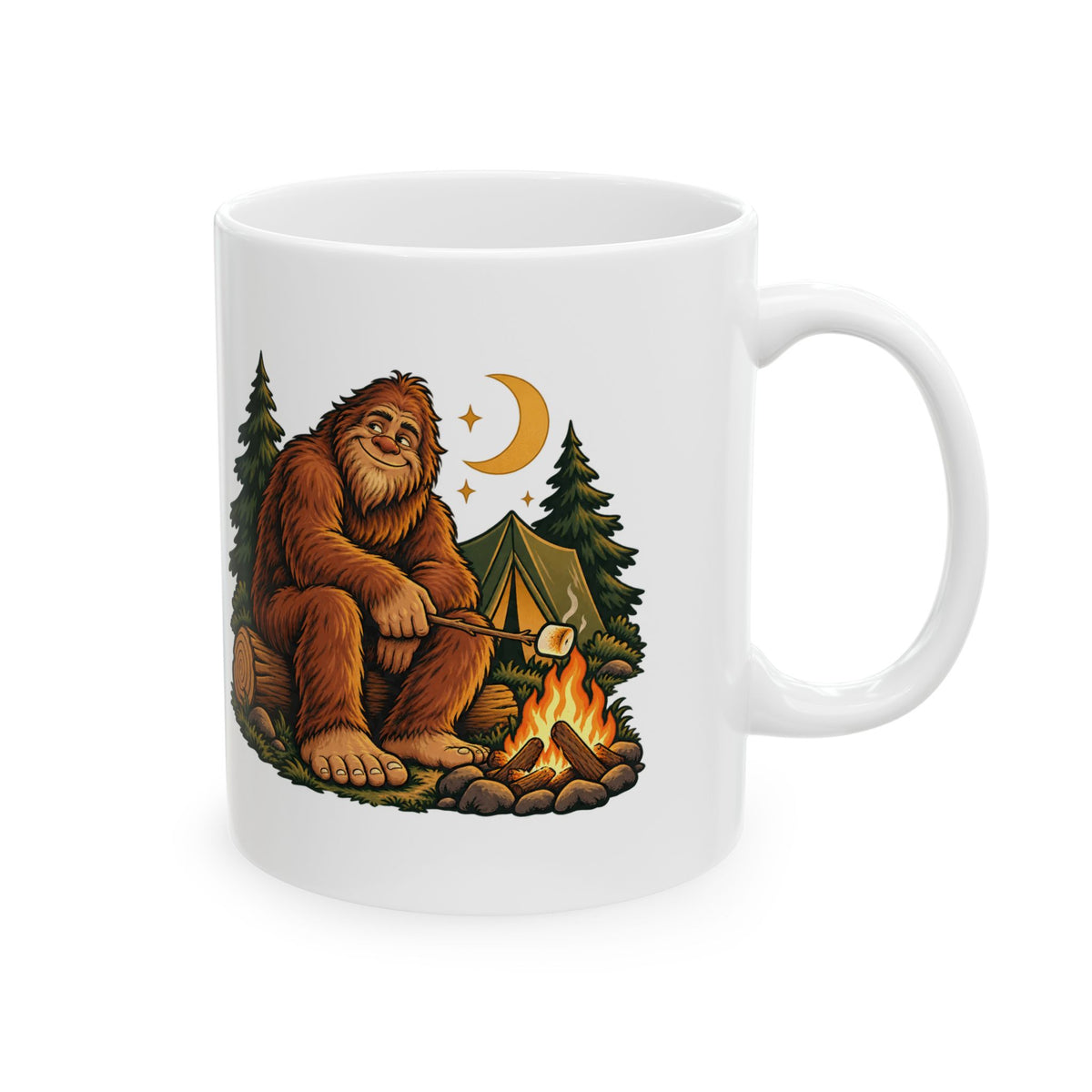 Bigfoot Campfire Companion Mug