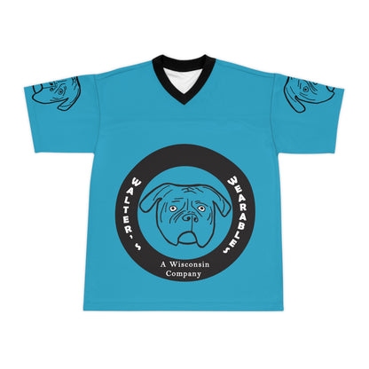 Walter Unisex Football Jersey - Blue