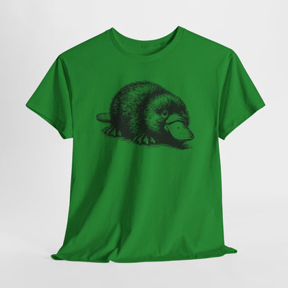 Platypus Sketch Tee — Vintage Wildlife Graphic T-Shirt