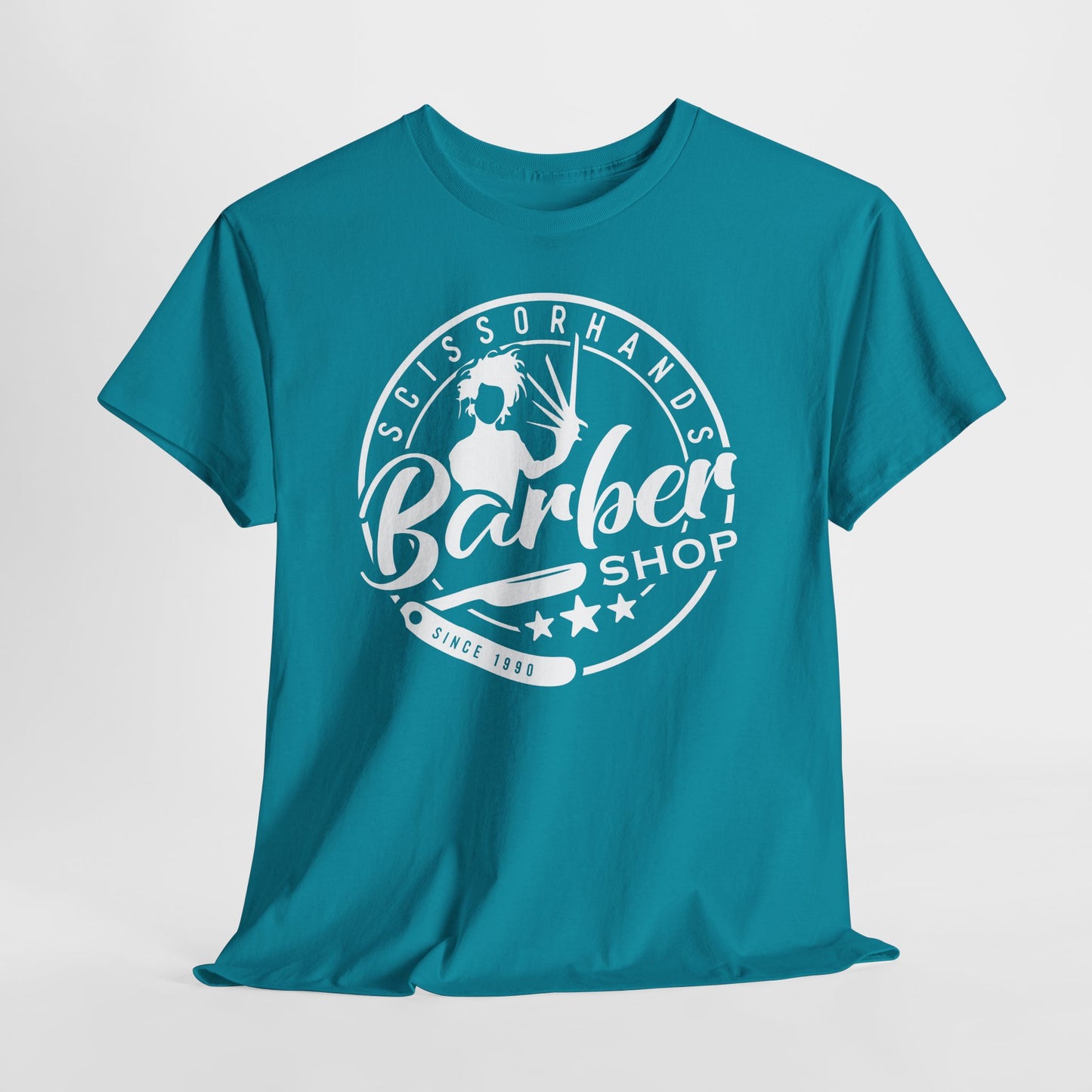 Barber Shop Vintage Logo Tee — Classic Barbershop Crewneck