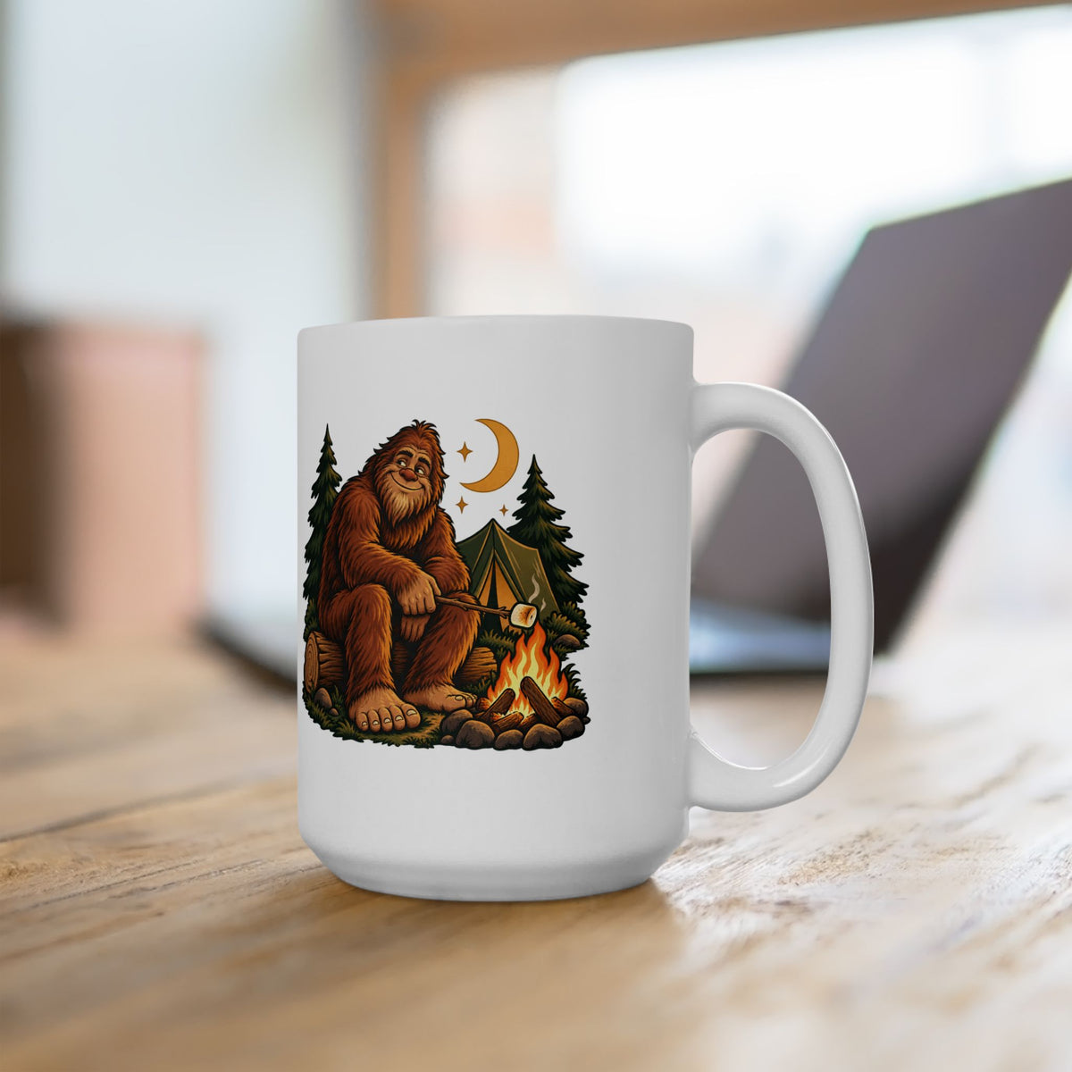 Bigfoot Campfire Companion Mug