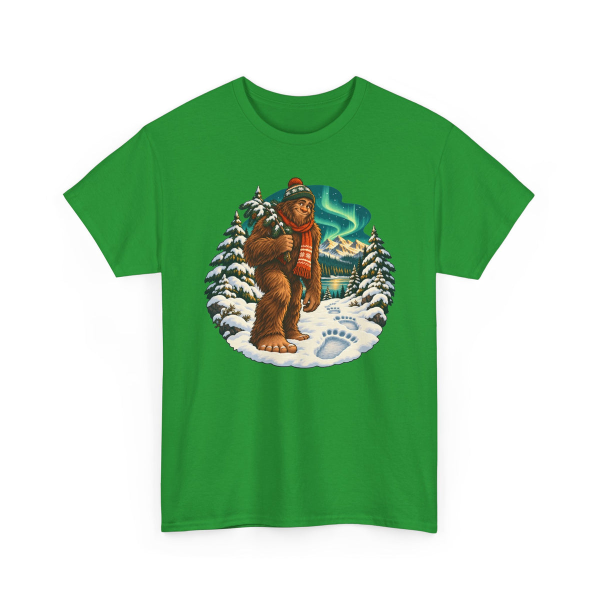 Bigfoot Snow Day Sasquatch T-Shirt