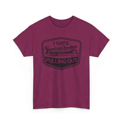 I Hate Pulling Out Vintage Airplane Tee - Funny Pilot Aviation T-Shirt