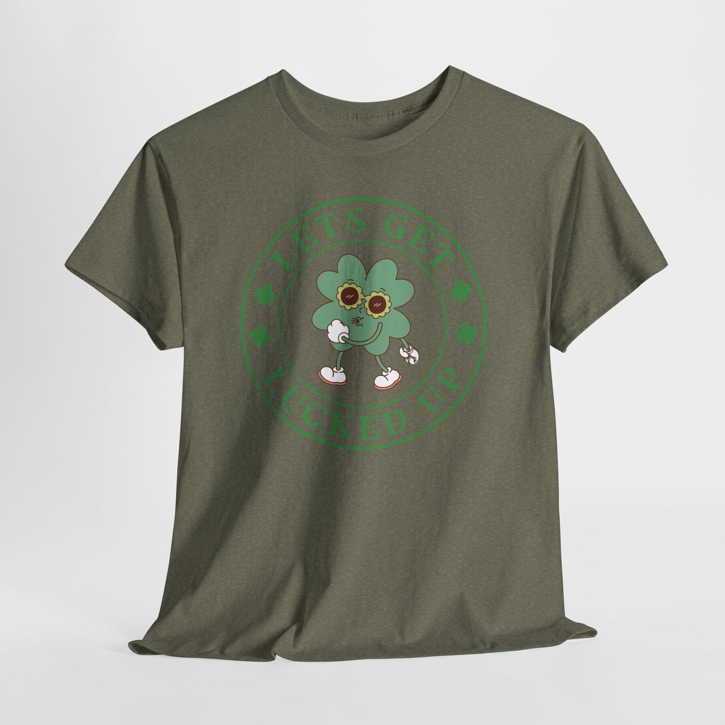 St. Patrick's 'Let’s Get Lucked Up' Shamrock T-Shirt