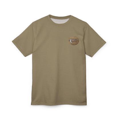 Desert Haze Pocket Tee — Vintage Camel Dune Graphic