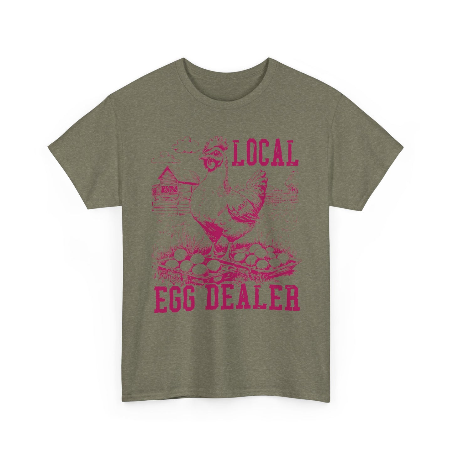 Local Egg Dealer T-Shirt — Vintage Chicken Farm Shirt for Farmers & Homesteaders