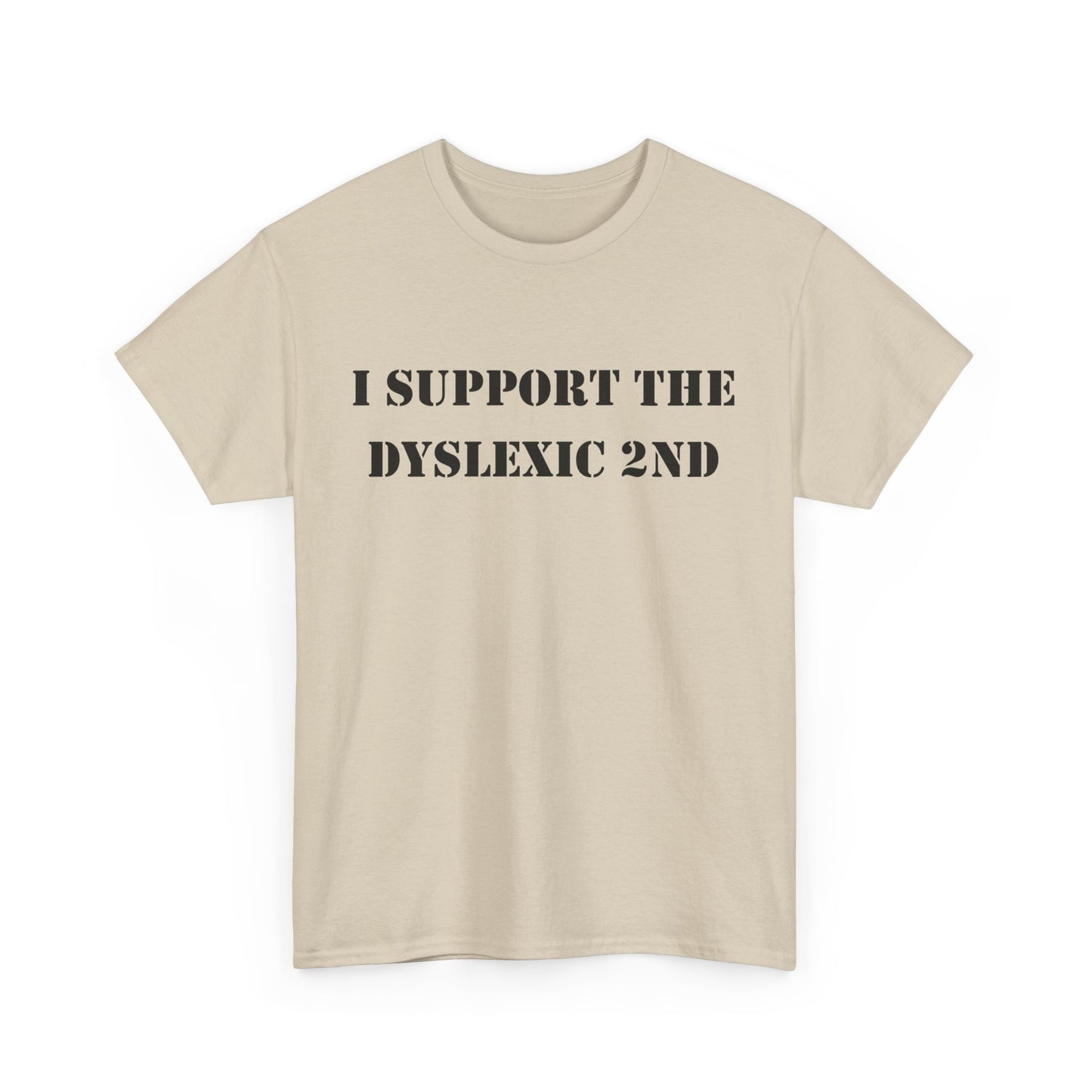 DYSLEXIC 2ND TEE