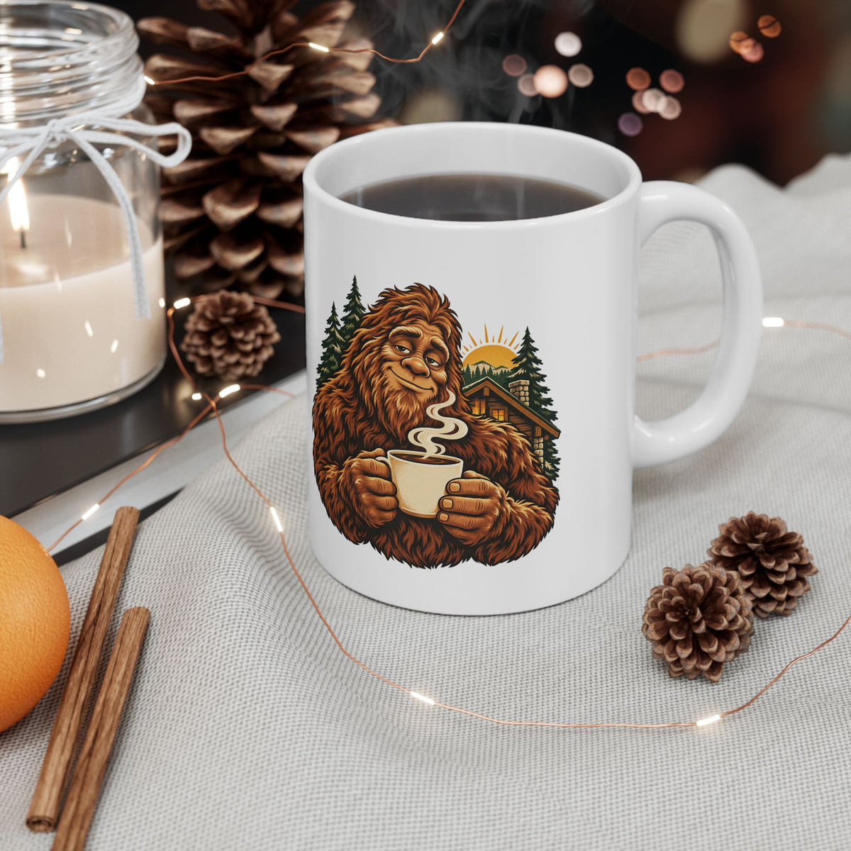 Bigfoot Coffee Before Sightings Mug