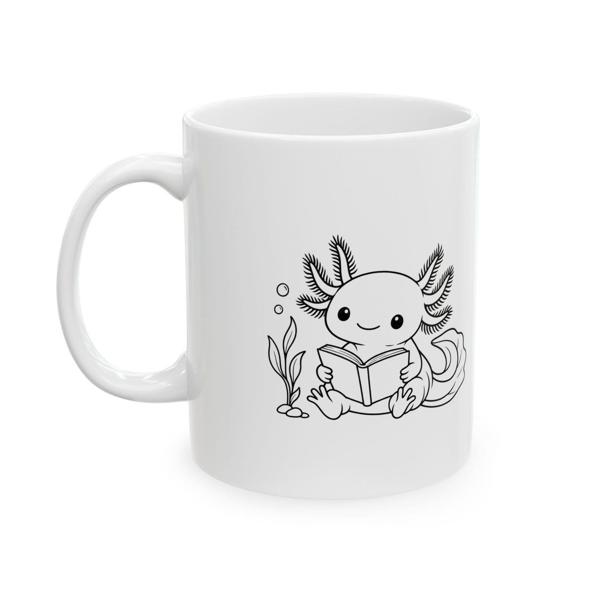 Axolotl Book Nook Mug