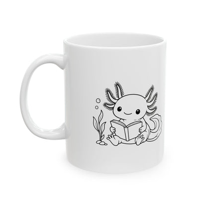 Axolotl Book Nook Mug