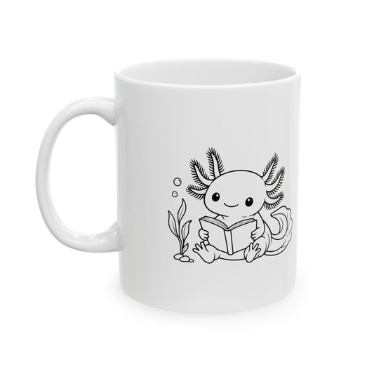 Axolotl Book Nook Mug