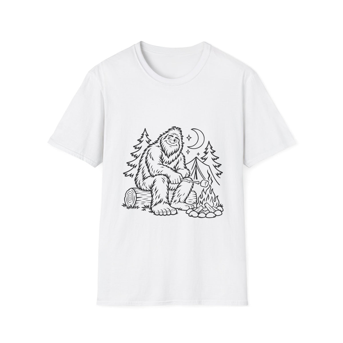 Bigfoot Campfire Companion T-Shirt