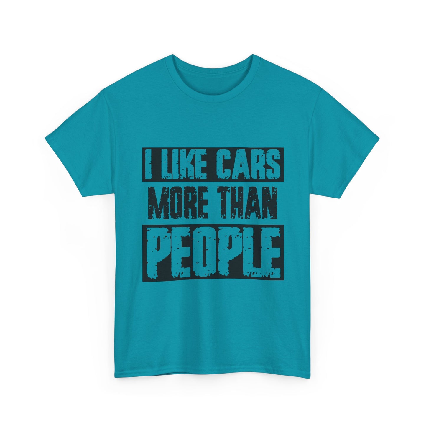 I Like Cars More Than People T-Shirt — Funny Car Lover Tee