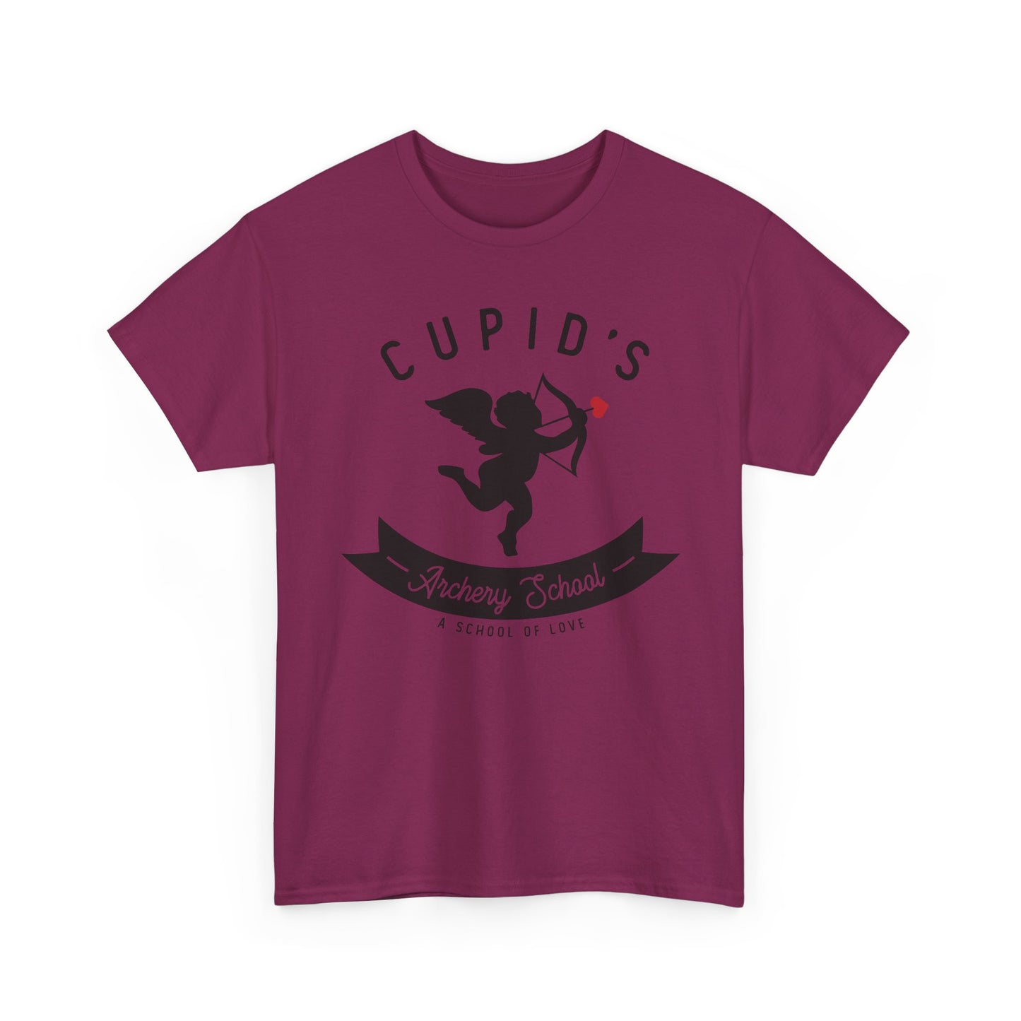 Cupid's Archery School T-Shirt — Funny Valentine Cupid Tee