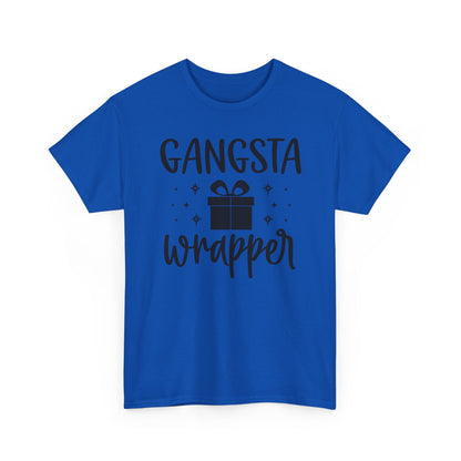 Gangsta Wrapper Tee — Funny Christmas Gift-Wrapping T-Shirt