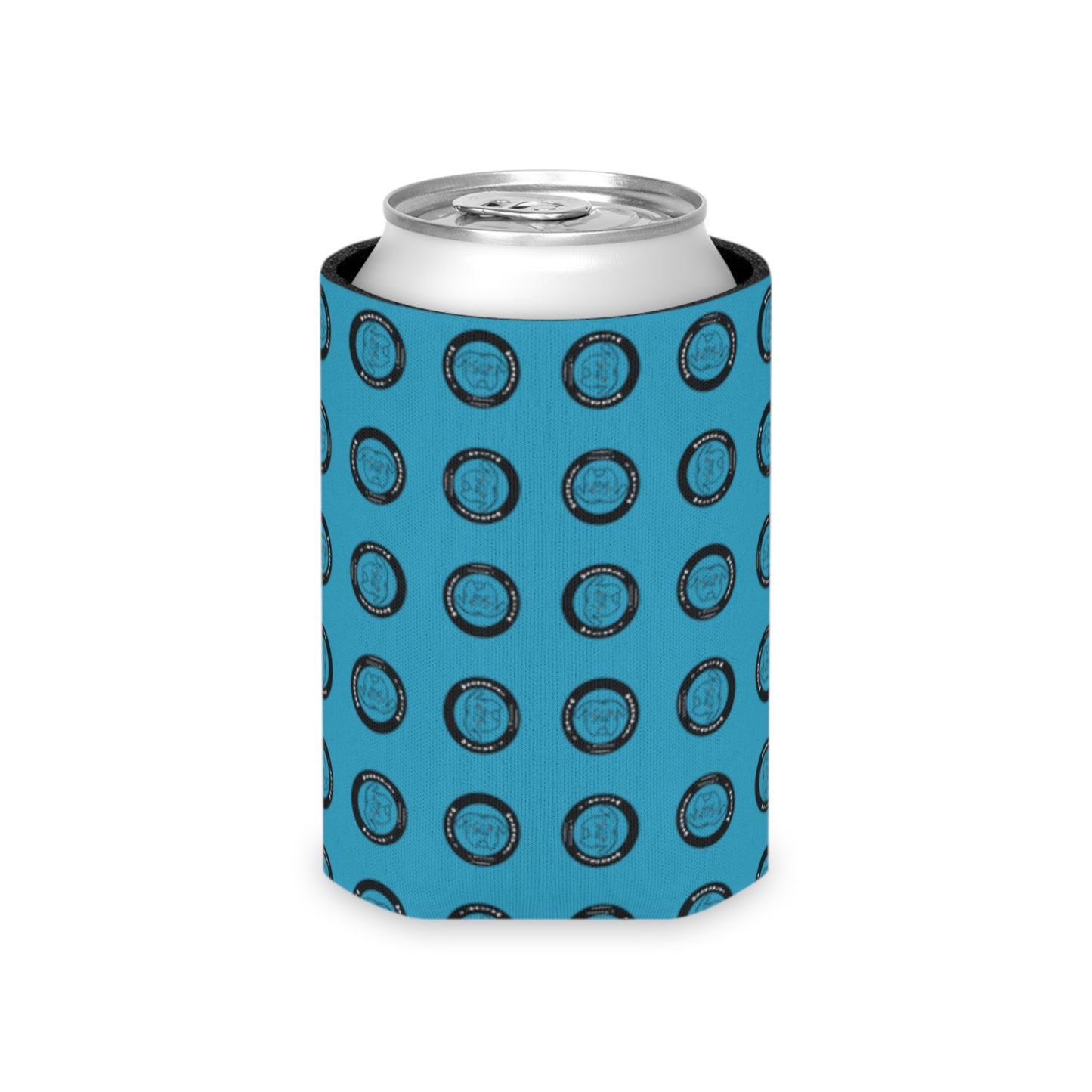 Grumpy Walter Can Cooler- Blue