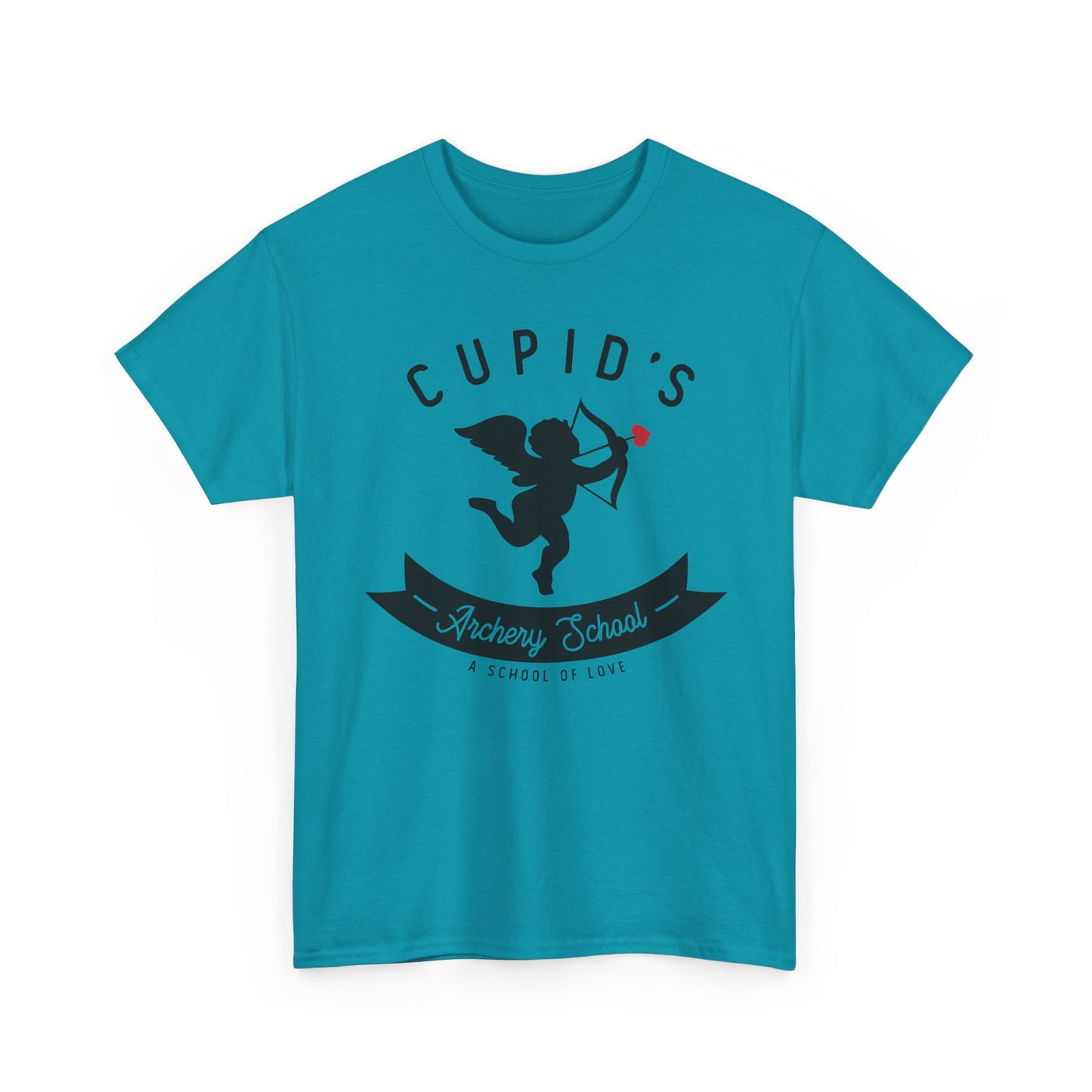 Cupid's Archery School T-Shirt — Funny Valentine Cupid Tee