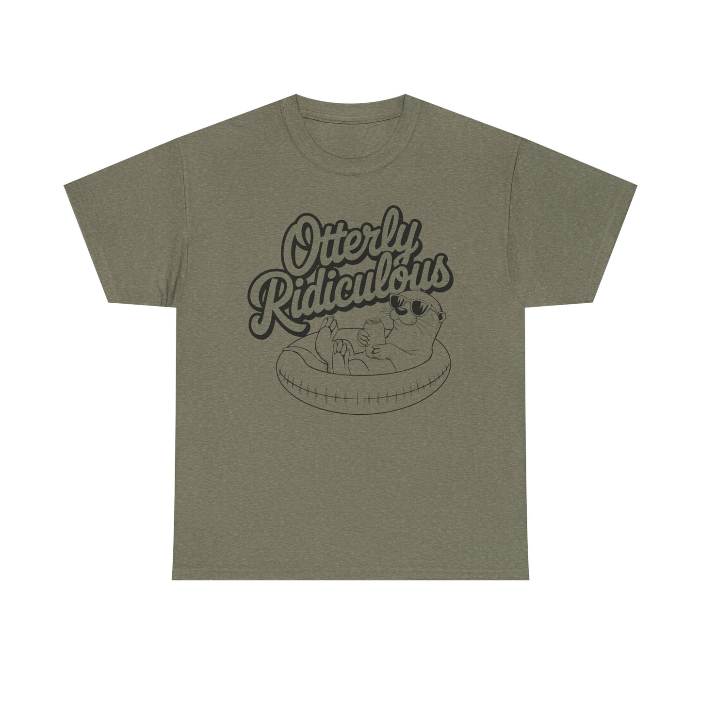 Otterly Ridiculous T-Shirt — Cute Otter Pool Graphic Tee