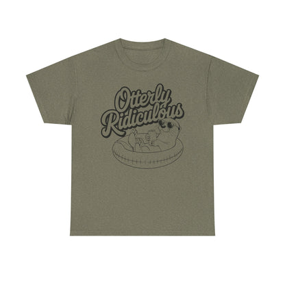 Otterly Ridiculous T-Shirt — Cute Otter Pool Graphic Tee