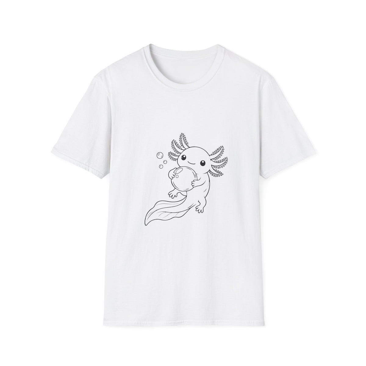 Axolotl Bubble Hug T-Shirt