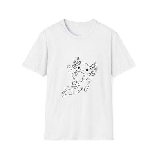 Axolotl Bubble Hug T-Shirt