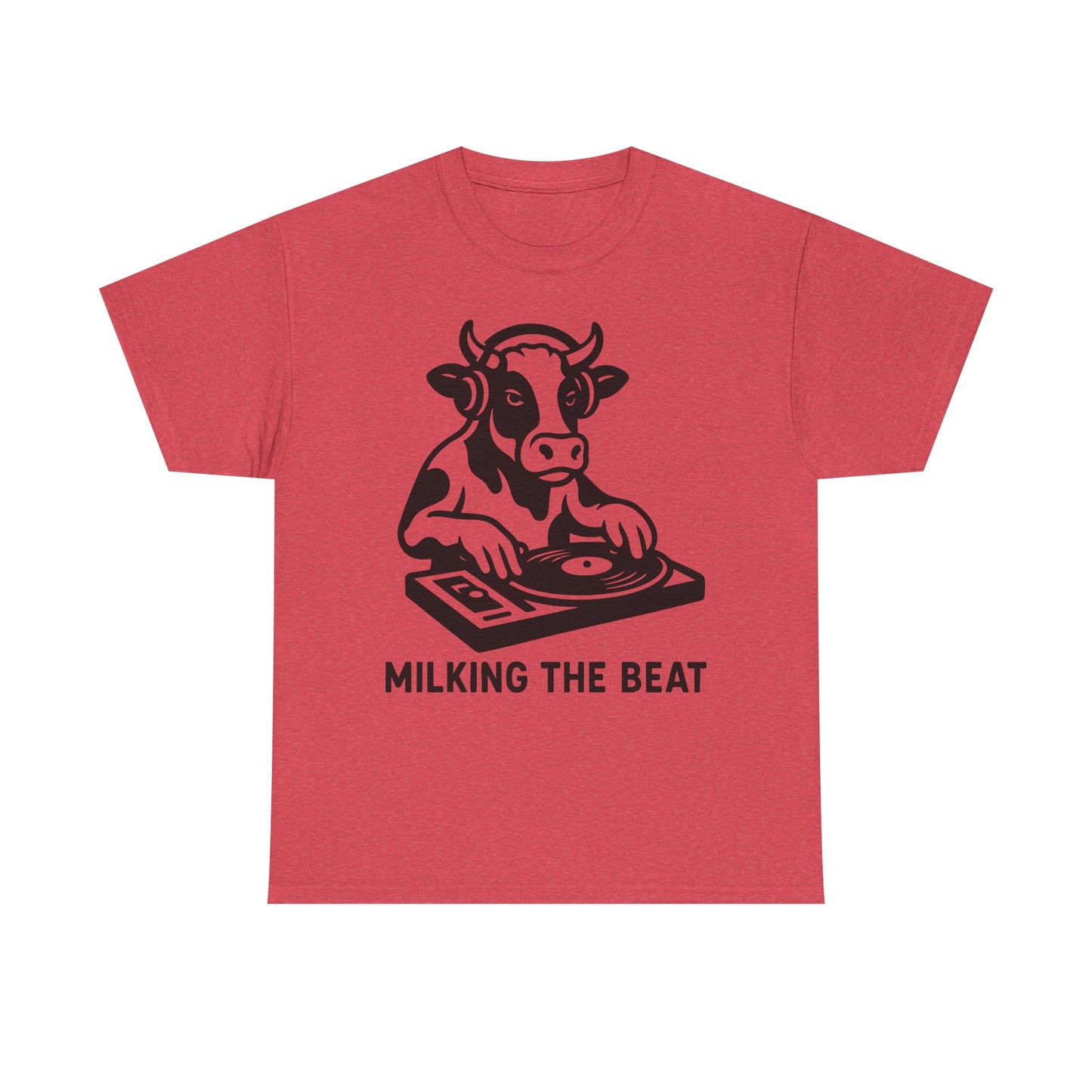 Milking the Beat DJ Cow T-Shirt
