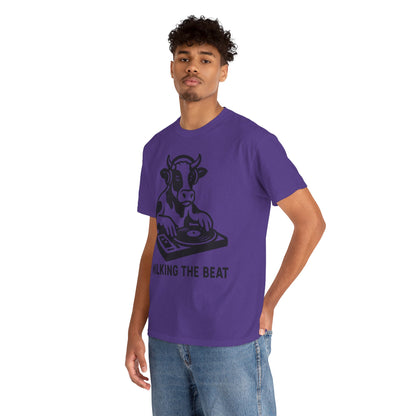 Milking the Beat DJ Cow T-Shirt