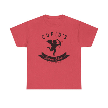 Cupid's Archery School T-Shirt — Funny Valentine Cupid Tee