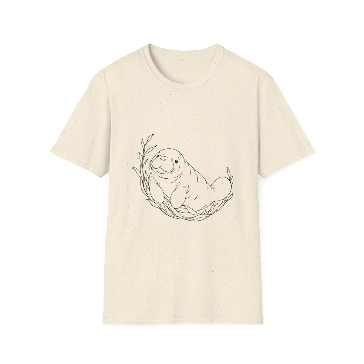 Chubby Mermaid Cozy Cove Manatee T-Shirt