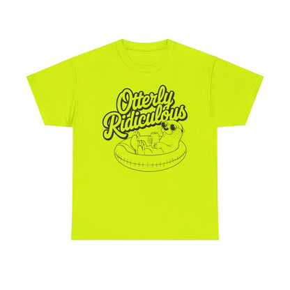 Otterly Ridiculous T-Shirt — Cute Otter Pool Graphic Tee