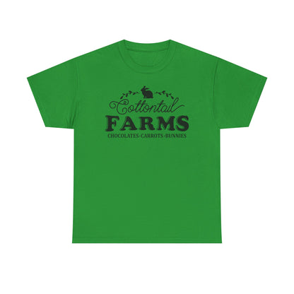 Cottontail Farms T‑Shirt — Vintage Bunny Farm Graphic Tee