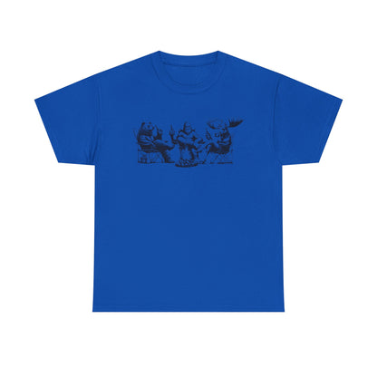 by the Fire T-Shirt — Whimsical Woodland Camping Tee