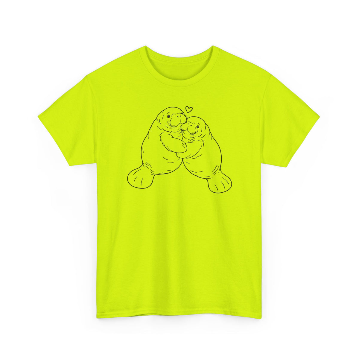 Chubby Mermaid Big Hug Lagoon Manatee T-Shirt